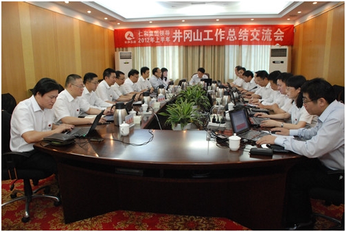集團公司召開2012年上半年工作總結(jié)交流會